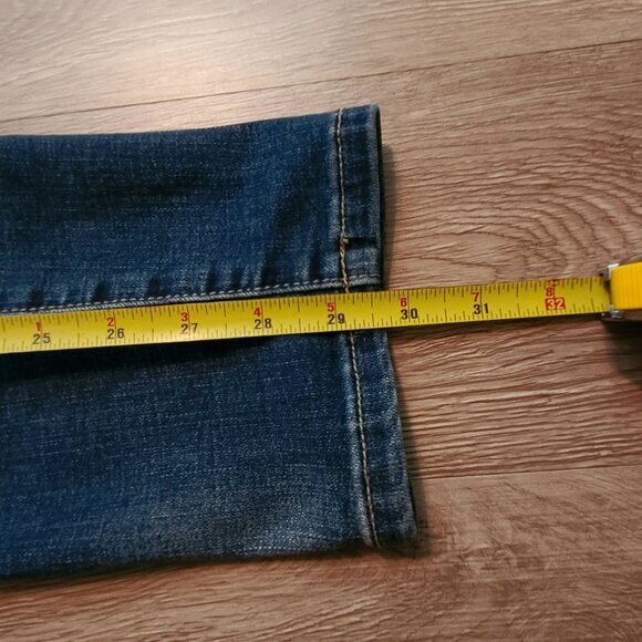 Maurices Jeans Size 8 Skinny Mid Rise Medium Light Wash Stretch Denim - Picture 9 of 11